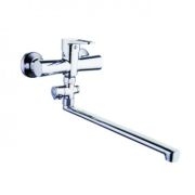 Смеситель «ZEGOR» (PUD6-А045) ван/душ 1-рук. длинный излив Ф35