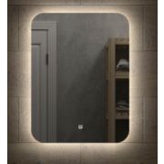 Зеркало 600 х 800 мм, сенсорное, с внутренней LED подсветкой (45262)