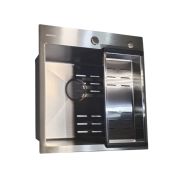 Мойка нерж. ML-5050 Врезн. 500*500*220 цвет САТИН