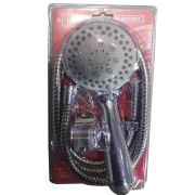 Комплект для душа (шланг+лейка 5 реж.+держатель) (блистер) SHS-8002