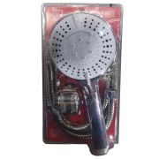 Комплект для душа (шланг+лейка 7 реж.+держатель) (блистер) SHS-8003