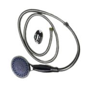 Комплект для душа (шланг+лейка+держатель) aQuaDv (H-007)