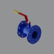 Кран стальной шаровый фланцевый КШЦФ Ру16  Ду 100, ф (L=230 мм)