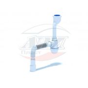 Сифон Ани д/писсуара с трубой 40х40/50 (U 0115)