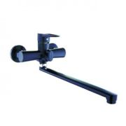 Смеситель «ZEGOR» (PUD7-А045YB) ван/душ 1-рук. Черный Ф35