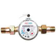 Счетчик воды СВ 15-110 универсальный (ЭКО НОМ) + КМЧ с обратным клапаном